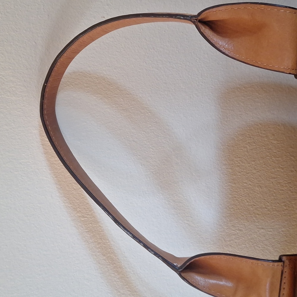 MICHAEL Michael Kors Tan Leather Tote with Structured Design - Picture 8 of 16